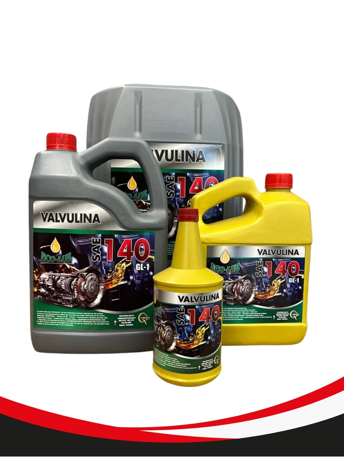 ACEITE LUBRICANTE ECO-LUB VALVULINA 140 GL-1