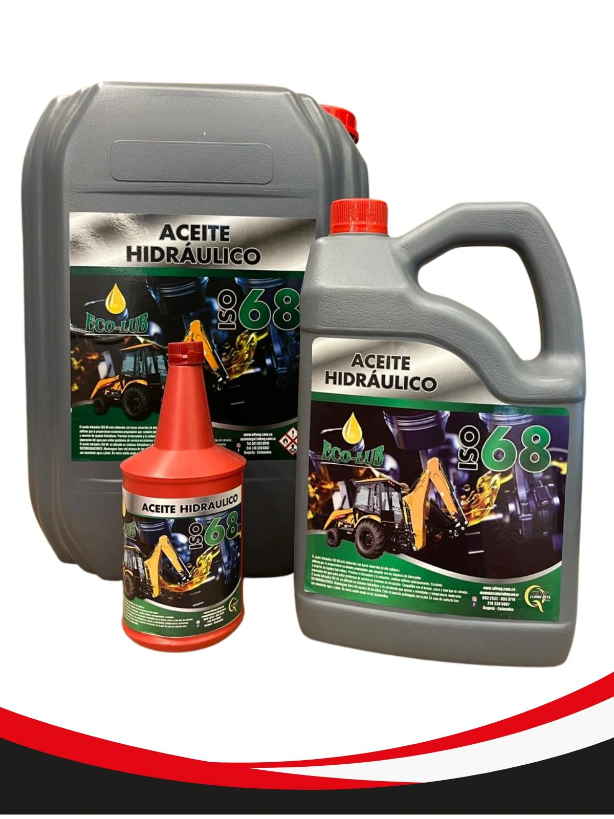 ACEITE LUBRICANTE ECO-LUB HIDRAULICO ISO 68