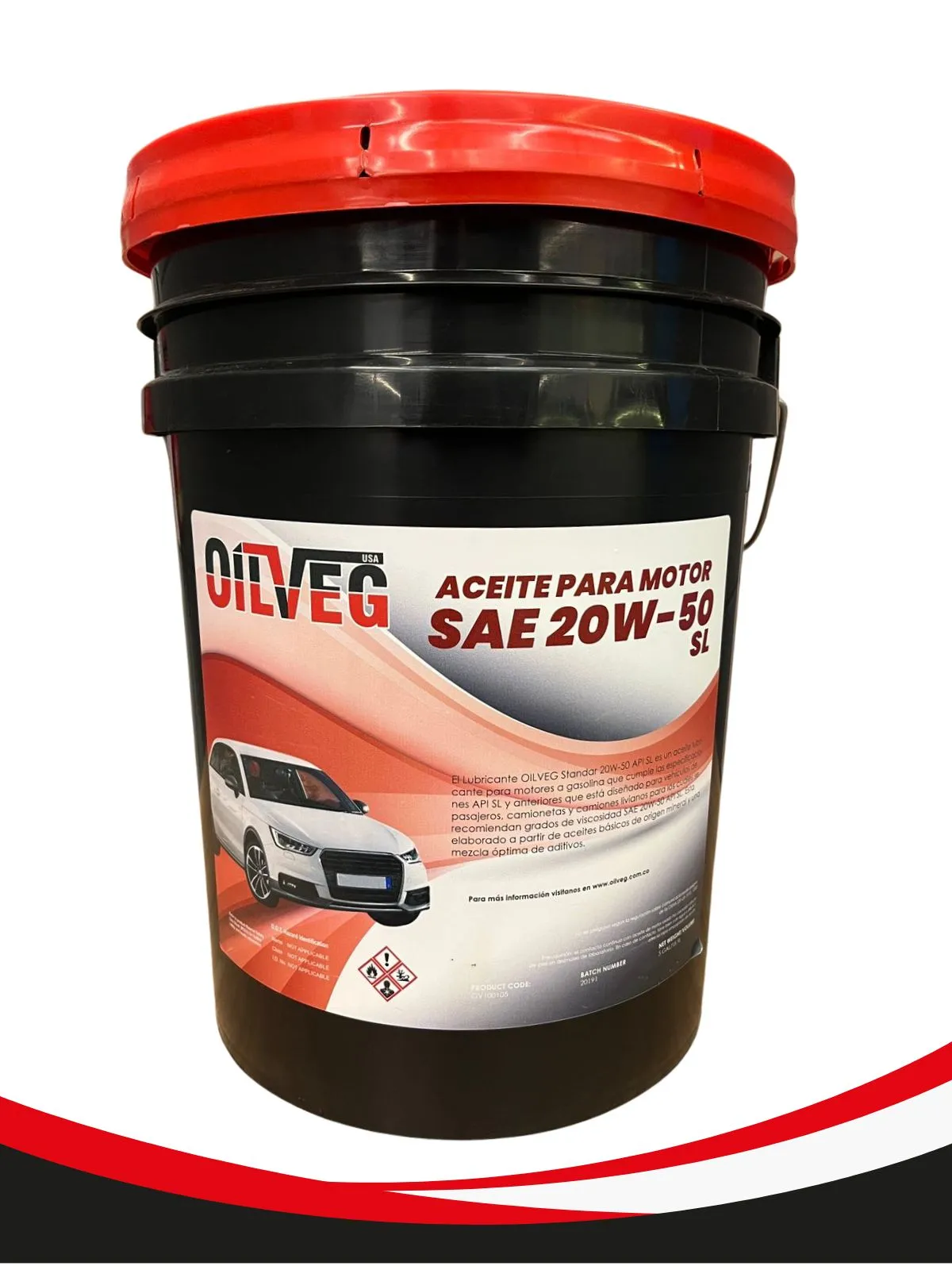 ACEITE PARA MOTOR SAE 20W-50 SL