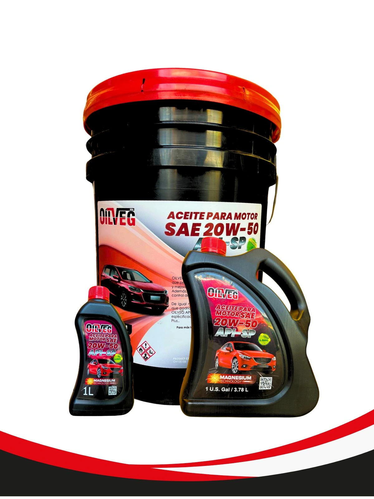 ACEITE LUBRICANTE 20W50  API SP