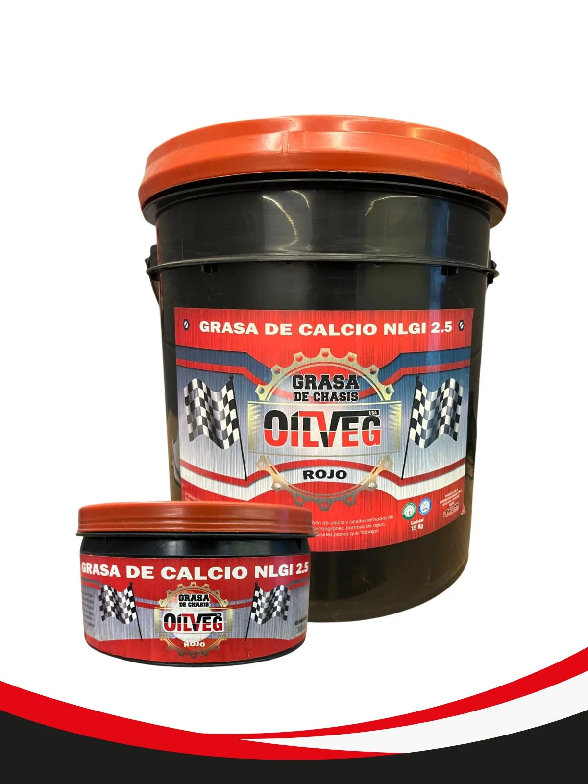 GRASA DE CALCIO ROJA DE CHASIS