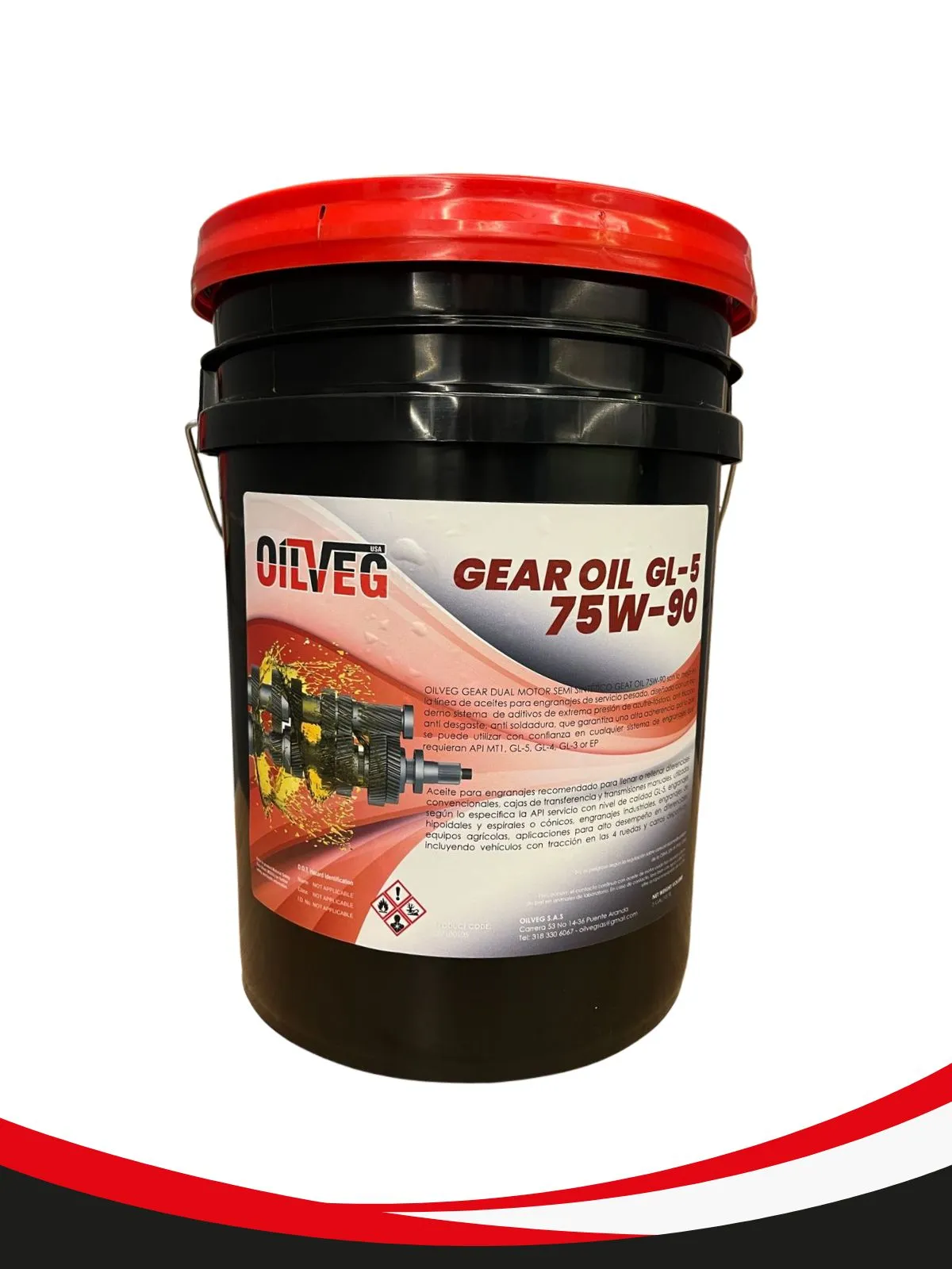 OILVEG USA HD  GL-5 75W90