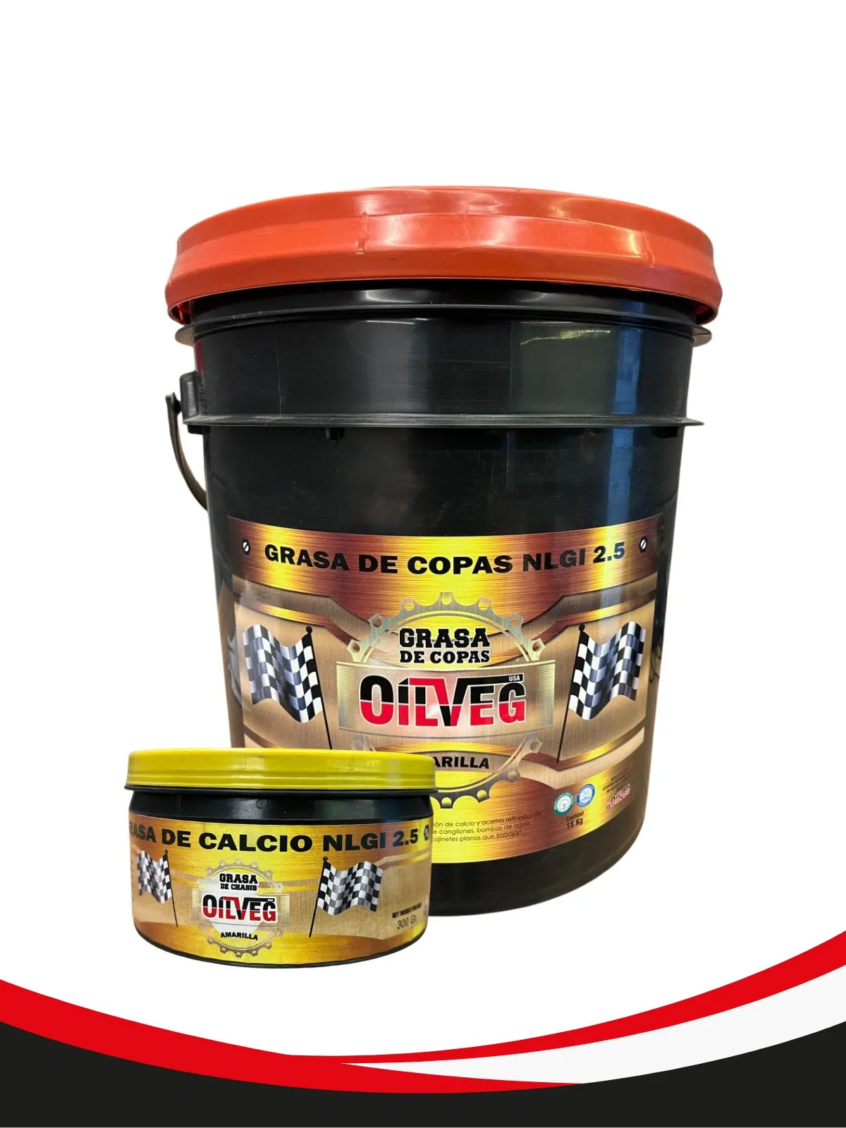 GRASA DE CALCIO AMARILLA DE COPAS